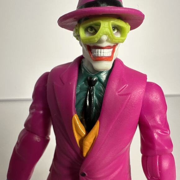 Batman Missions Joker '66 Style Toy Action Figure W/ Hat 6" And Glasses RARE! - Picture 2 of 8